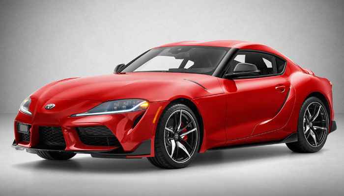 2020 Supra in studio.